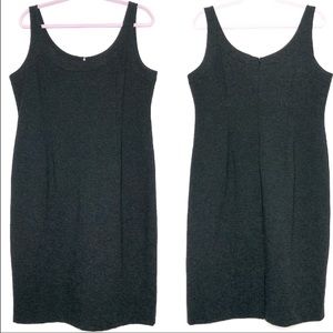 Eileen Fisher Dark Grayish Black Sheath Dress 🍁